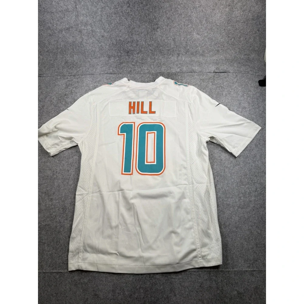 Nike Miami Dolphins Tyreek Hill #10 Jersey Men's L White NFL On Field NWT